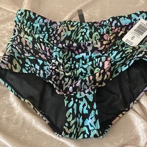 Torrid Colorful Leopard Print Bikini Bottom